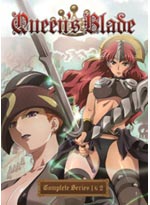Queen's Blade DVD Complete Season 1 & 2 Collection (Anime) <font color=#FF0000><b>[Discontinued] - No longer available</b></font>