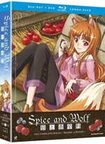 Spice and Wolf DVD/Blu-ray Complete Series (Seasons 1-2) Collection [DVD/Blu-ray Combo] <font color=ff000> No Stock - Discontinued by manufacture</font>