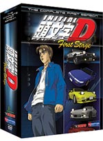 Initial D: Stage 1 [First Stage] DVD Complete Season 1 Boset (Anime)