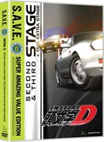Initial D: Stage 2, Stage 3 + OVA Extra Stage DVD Collection - S.A.V.E. Edition (Anime)