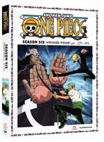 One Piece DVD Season 6 Part 4 - Uncut (Anime DVD)