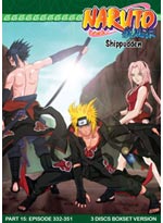 Naruto DVD Naruto Shippuden Part 15 (eps. 332-351) Japanese Ver. (Anime DVD)