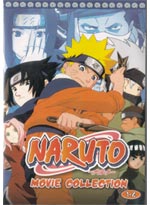 Naruto Movie 1, 2, 3, and 4 Collection (Anime DVD) Japanese Ver.