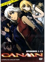 Canaan DVD Complete Anime Series (English)