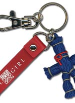 Hell Girl 3D PVC Keychain: STRAW DOLL