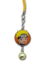 Naruto Shippuden Cell Phone Charm: NARUTO SD W/ BELL<font color=#FF0000><b>[Discontinued] - No longer available</b></font>