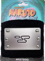 Naruto Shippuden Metal Sign Wristband: CLOUD VILLAGE
