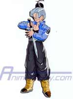 Dragon Ball Z 3D Keychain: Trunks <font color=#FF0000><b>[Discontinued] - No longer available</b></font>