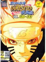 Naruto Shippuden DVD Vol. 580-583 (Japanese Version) - Anime