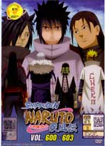 Naruto Shippuden DVD Vol. 600-603 (Japanese Version) - Anime