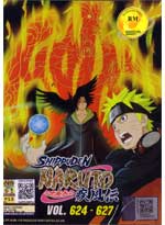 Naruto Shippuden DVD Vol. 624-627 (Japanese Version) - Anime