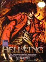 Hellsing DVD Complete TV (1-13 ) + Hellsing Ultimate OVA 1-10 + Special (Japanese/English)- Anime