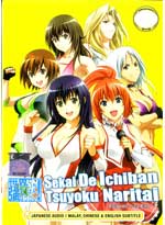 Sekai de Ichiban Tsuyoku Naritai [Wanna Be the Strongest in the World] DVD Complete 1-12 (Japanese Ver.) Anime