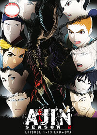 Ajin: Demi Human DVD 2nd Season (1-13) + OVA (Japanese Ver) Anime