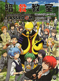 Assassination Classroom [Ansatsu Kyoushitsu] DVD Complete Season 1+ 2, OVA, Special + Live Movie (Anime) - English