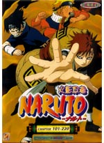 Naruto DVD (eps. 101-220) - Japanese/Cantonese Ver. (Anime)