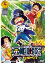 One Piece DVD - TV Series (eps. 528-531) - Anime (Japanese Version)