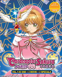 Cardcaptor Sakura DVD Complete 1-92 + 2 Movies + 2 Specials - (English Ver) Anime