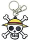 One Piece 3D PVC Keychain: SKULL