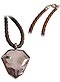 Bleach Necklace: Shinigami Symbol (Semi-Clear)