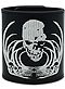 Death Note Leather Wristband: SKULL EMBROIDERY