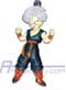 Dragon Ball Z 3D Keychain: Young Trunks