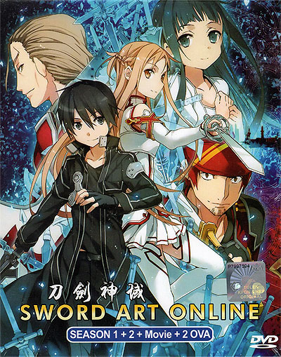 Sword Art Online DVD Complete Season 1 + 2 + Movie + 2 OVA (English