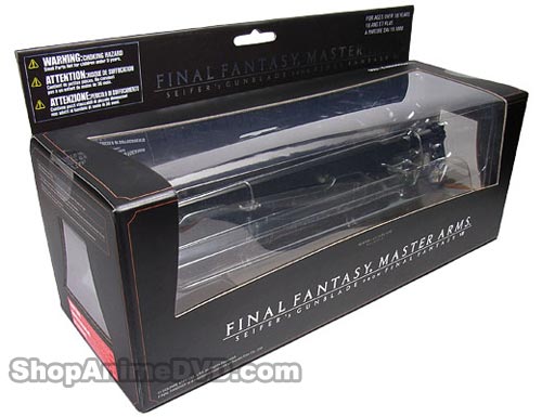 Final Fantasy Master Arms Die-Cast Replica Weapon Seifer's Gunblade From Final Fantasy VIII