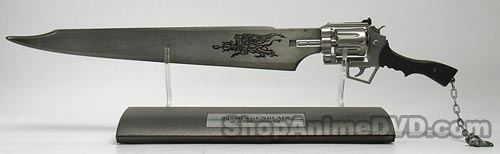 Final Fantasy Master Arms Die-Cast Replica Weapon Squall's Gunblade From Final Fantasy VIII