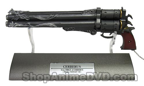 Final Fantasy Master Arms Die-Cast Replica Weapon Cerberus from Dirge of Cerberus Final Fantasy VII