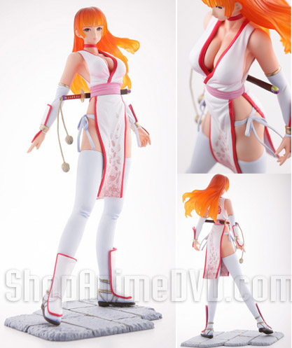 Dead or Alive: KASUMI (White Version) Mon-Sieur Bome Figure 14 [Kaiyodo]
