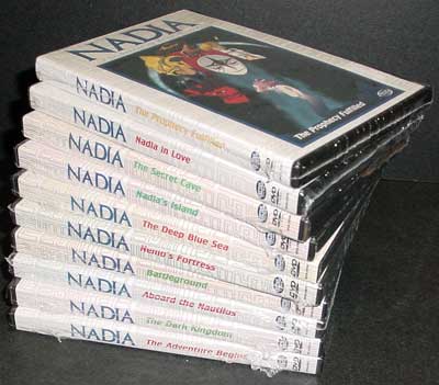 Nadia  Secret of Blue Water DVD
