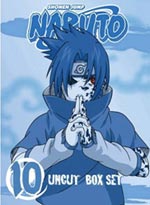Naruto Uncut DVD Box Set 10 (Anime DVD) <font color=#FF0000><b>[SOLD OUT-Discontinued]</b></font>