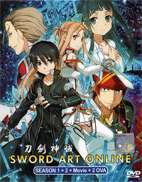 Sword Art Online DVD Complete Season 1 + 2 + Alicization + Movie + 2 OVA (English, Cantonese, Mandarin Ver) - Anime