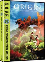 Origin Spirits Of The Past DVD Movie - S.A.V.E. Edition (Anime)