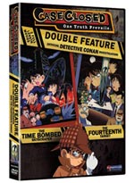 Case Closed DVD Double Feature Movie 1 and 2 (Anime) <font color=#FF0000><b>[SOLD OUT] - Discontinued by manufacture</b></font>