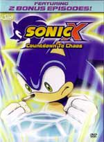 Sonic X DVD Vol. 06: Countdown to Chaos (Edited) <font color=#FF0000><b>[Discontinued] - No longer available</b></font>