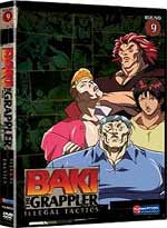 Baki The Grappler DVD 09: Illegal Tactics (Uncut)
