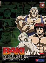 Baki The Grappler DVD 10: No Turning Back (Uncut)