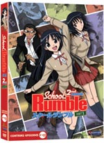 School Rumble Season 2 DVD Box Set Part 1 (Anime DVD)<font color=#FF0000><b>[SOLD OUT-Discontinued]</b></font>