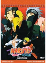 Naruto DVD Naruto Shippuden Part 10 (eps. 221-242) Japanese Ver. (Anime DVD)