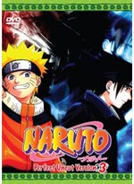 Naruto TV Series Perfect Uncut Version DVD Part 3 (51-76) English