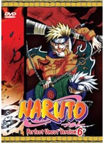Naruto TV Series Perfect Uncut Version DVD Part 6 (125-148) English