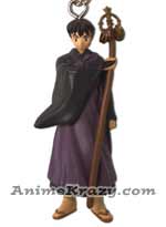 InuYasha 3D Figure Keychain: Miroku w/Staff