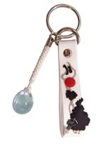 Afro Samurai Keychain: Gem Stone Keychain: GEM STONE with STRAP