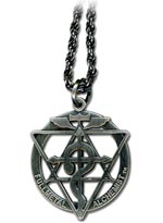 Fullmetal Alchemist Necklace: Snake with Alchemy