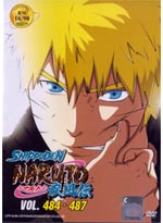 Naruto Shippuden DVD Vol. 484-487 (Japanese Version)