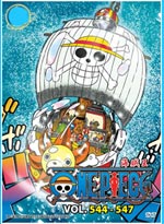 One Piece DVD - TV Series (eps. 544-547) - Anime (Japanese Version)