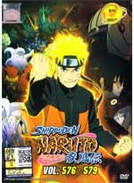 Naruto Shippuden DVD Vol. 576-579 (Japanese Version) - Anime