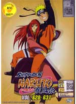Naruto Shippuden DVD Vol. 628-631 (Japanese Version) - Anime